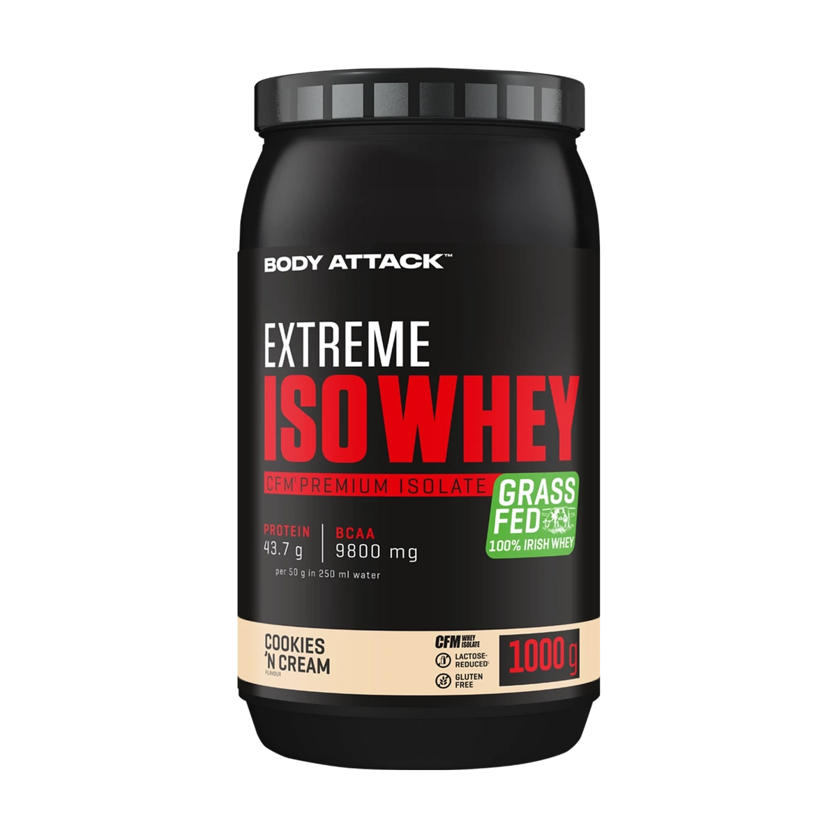 Body Attack Extreme Iso Whey – Cookies n Cream