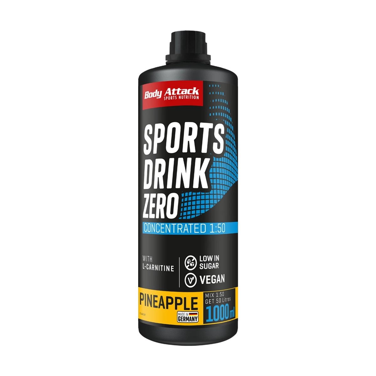 Body Attack Sports Drink Zero – Pineapple