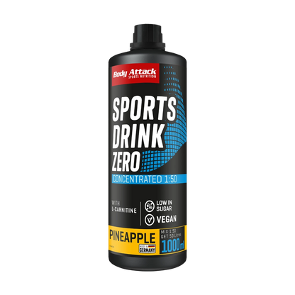 Body Attack Sports Drink Zero – Pineapple