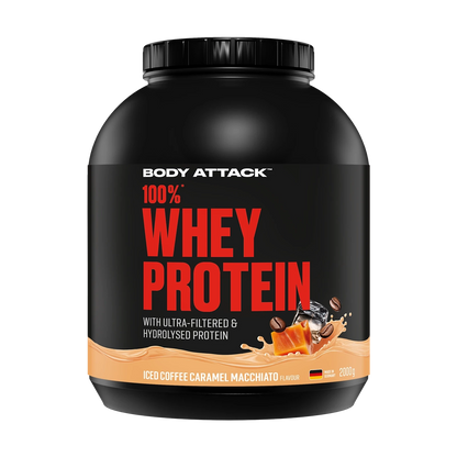 Body Attack 100 % Whey Protein – Iced Coffee Caramel Macchiato
