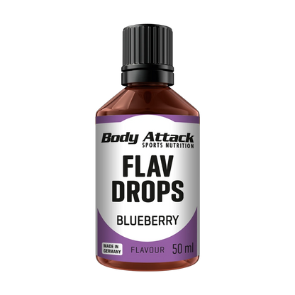 Body Attack Flav Drops – Blueberry