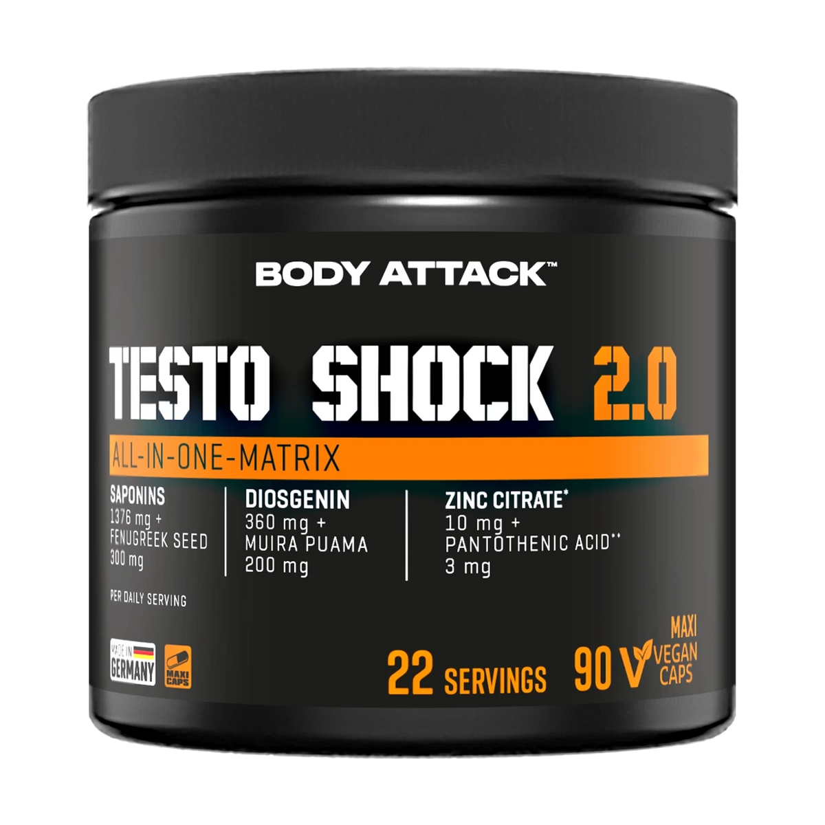 Body Attack Testo Shock 2.0