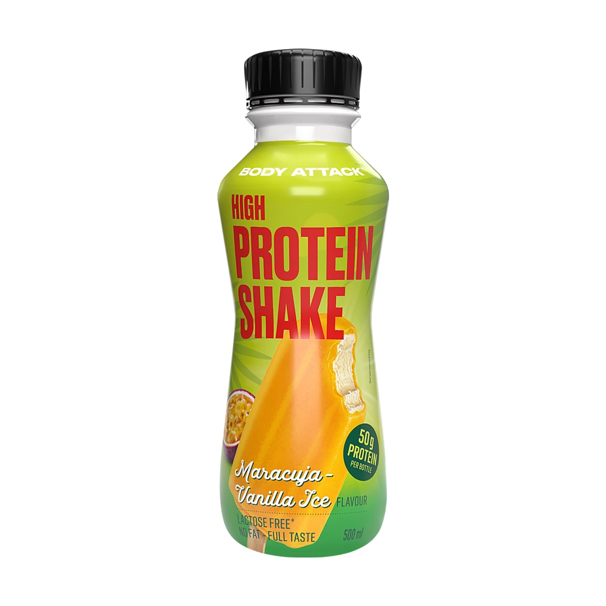 Body Attack High Protein Shake – Maracuja Vanilla Ice