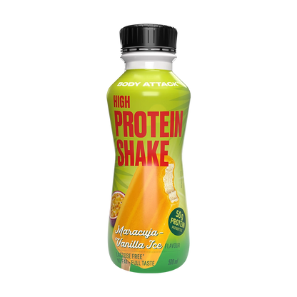 Body Attack High Protein Shake – Maracuja Vanilla Ice