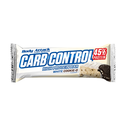Body Attack Carb Control Proteinriegel – White Cookie O