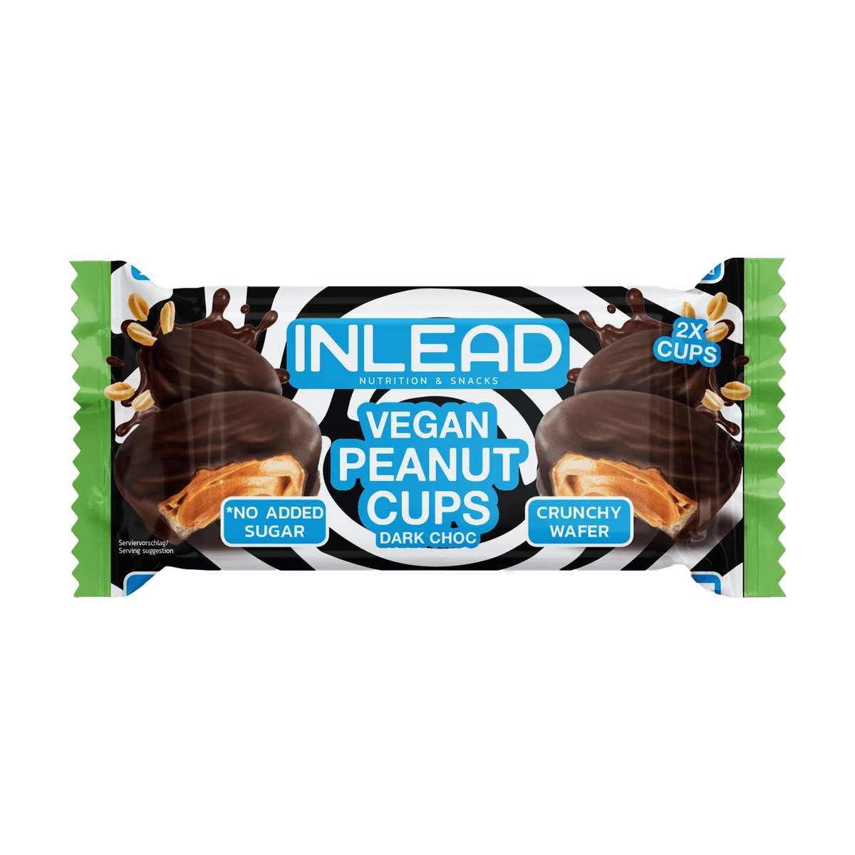 Inlead Peanut Cups – Vegan Dark Choc