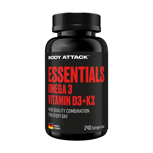Body Attack Essentials Omega 3 + D3 + K2