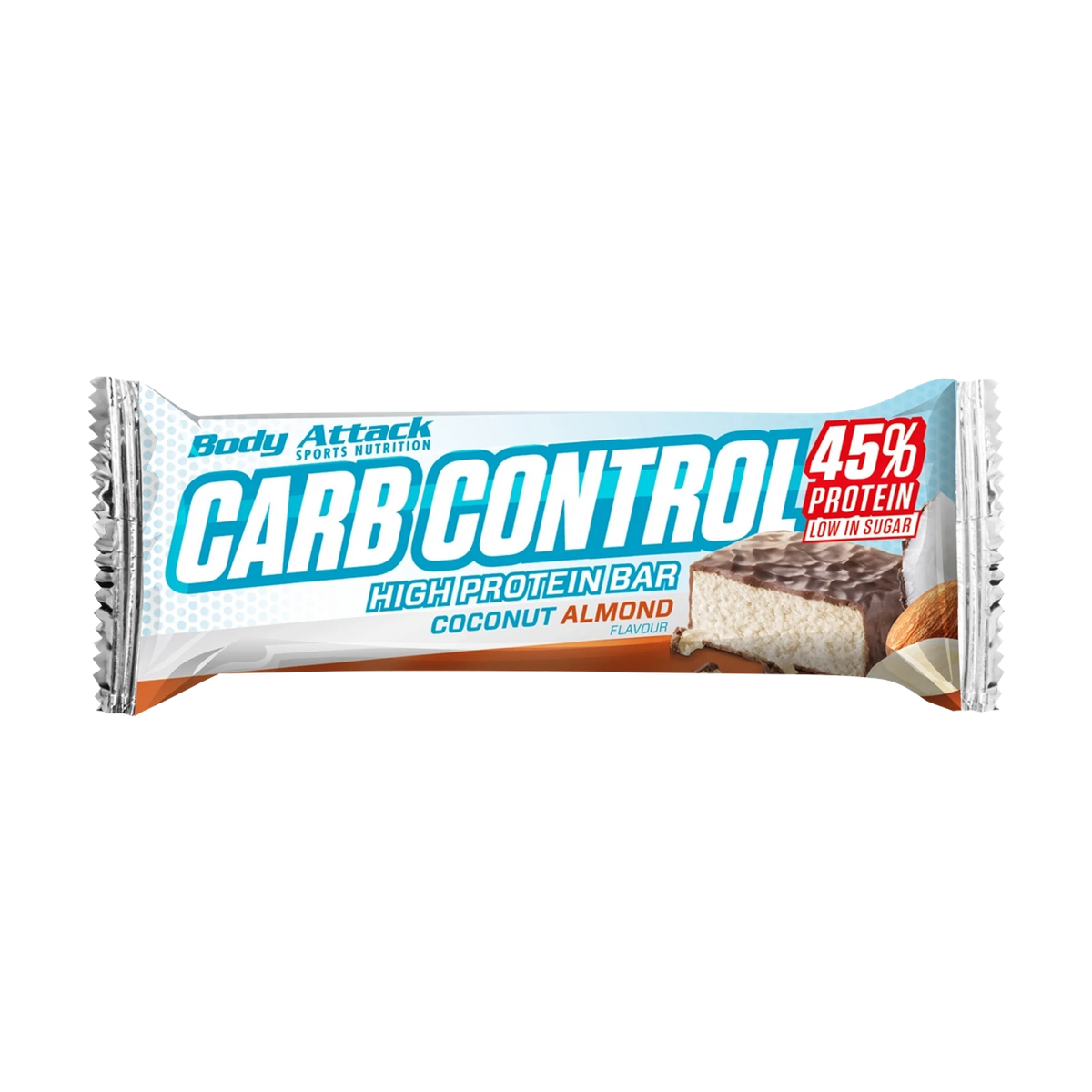 Body Attack Carb Control Proteinriegel – Coconut Almond