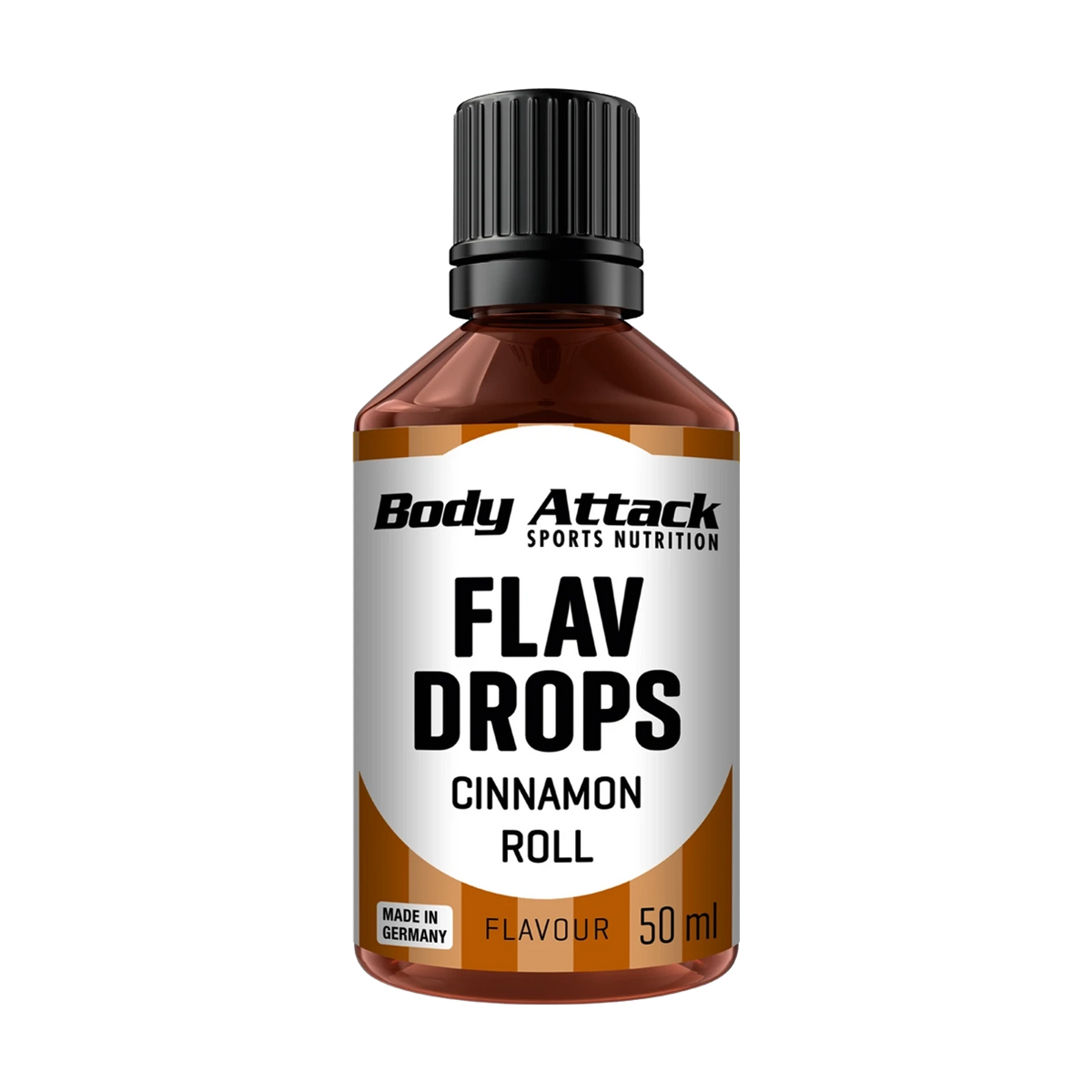 Body Attack Flav Drops – Cinnamon Roll