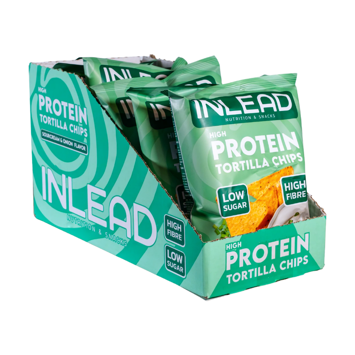 Inlead High Protein Tortilla Chips – Sour Cream & Onion
