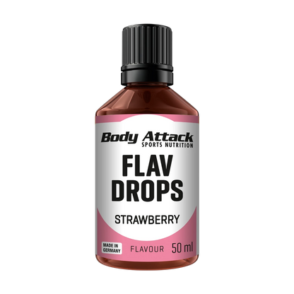 Body Attack Flav Drops – Strawberry