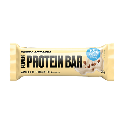 Body Attack Power Protein Bar – Vanilla Stracciatella