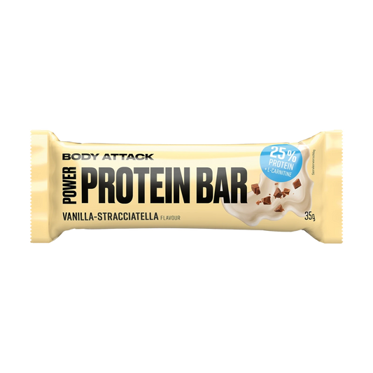 Body Attack Power Protein Bar – Vanilla Stracciatella