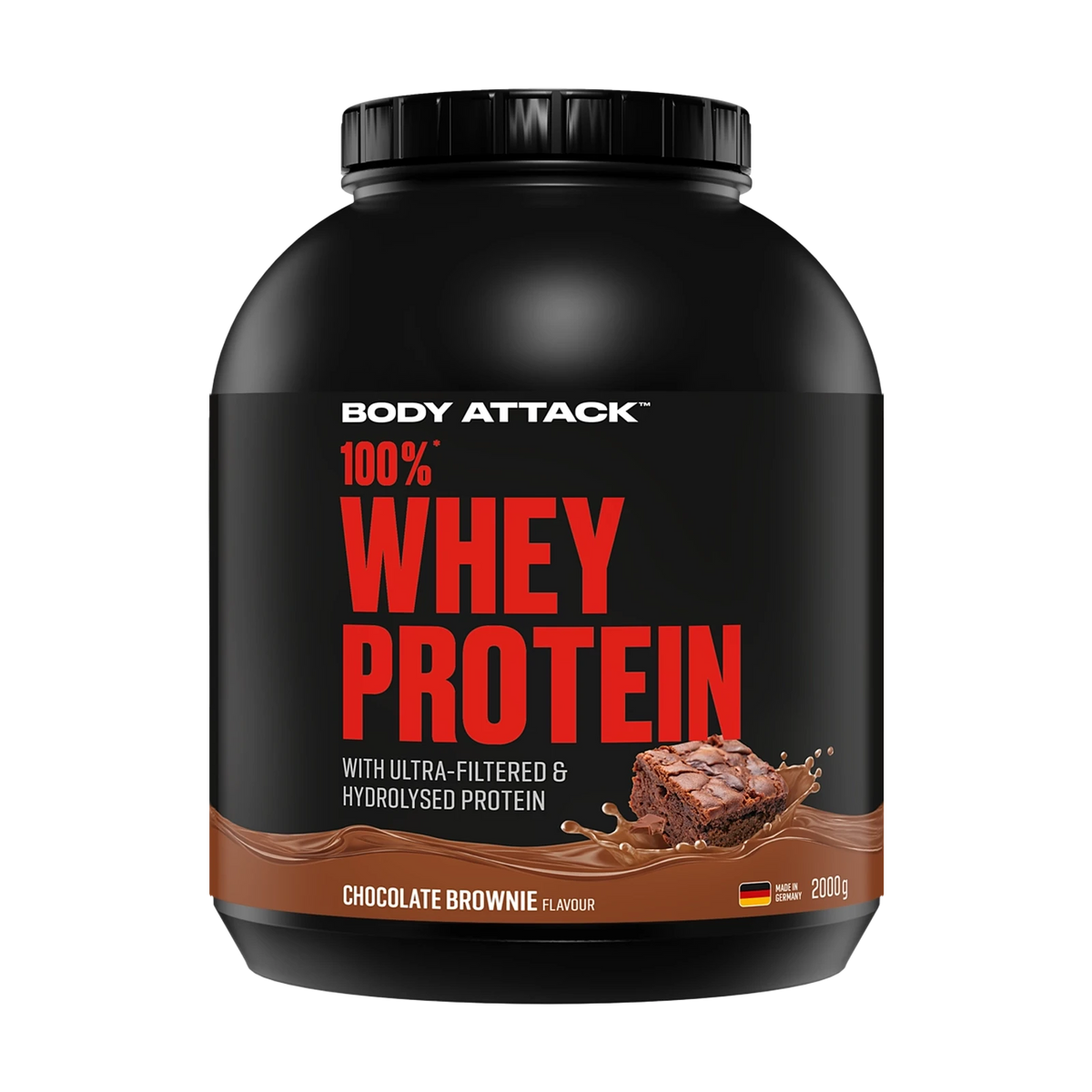 Body Attack 100 % Whey Protein – Chocolate Brownie