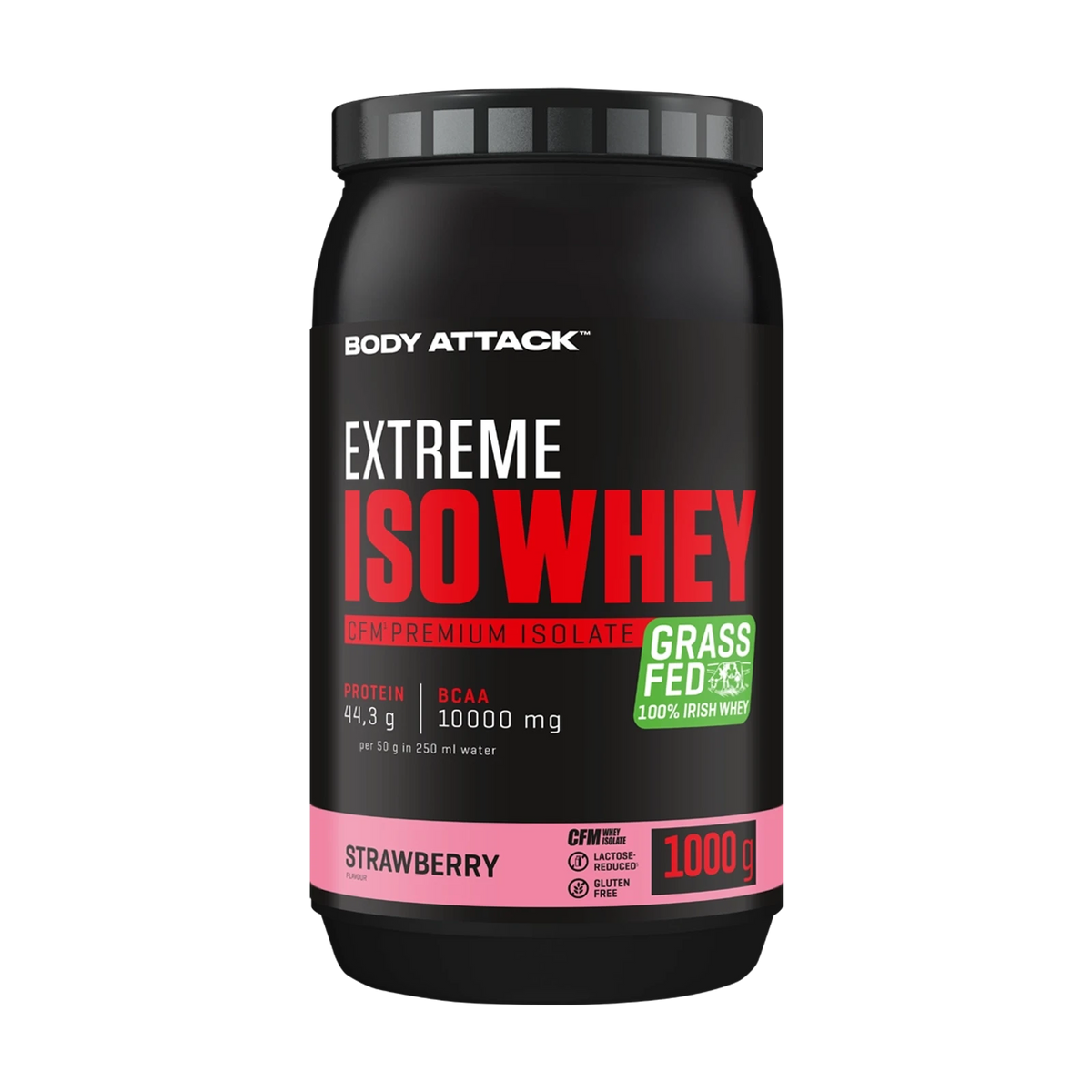 Body Attack Extreme Iso Whey – Strawberry