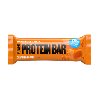 Body Attack Power Protein Bar – Caramel Toffee