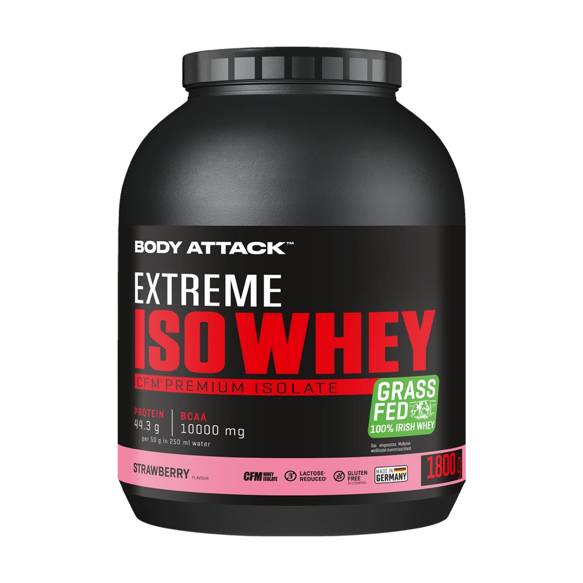 Body Attack Extreme Iso Whey – Strawberry