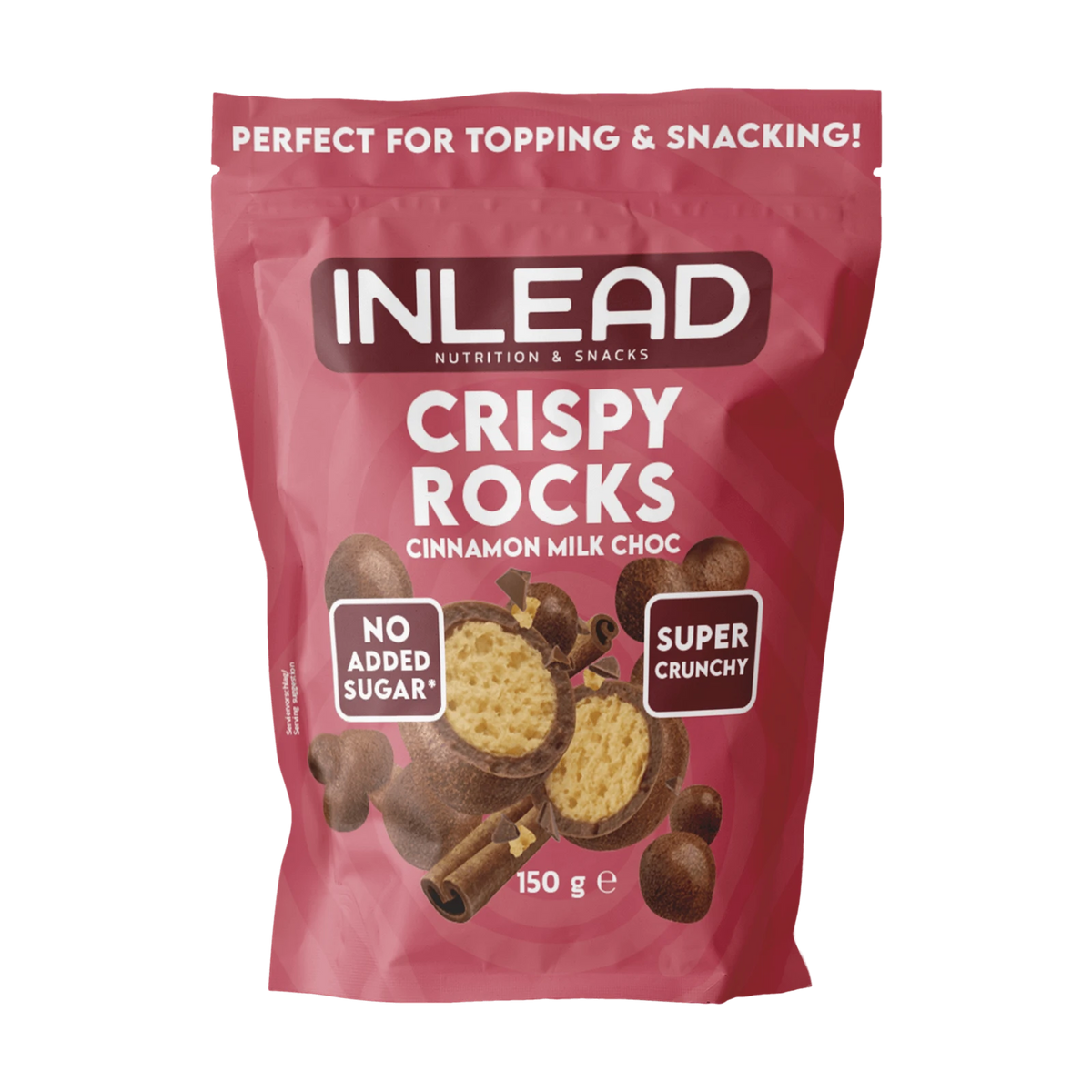 Inlead Crispy Rocks – Milk Choc Cinnamon