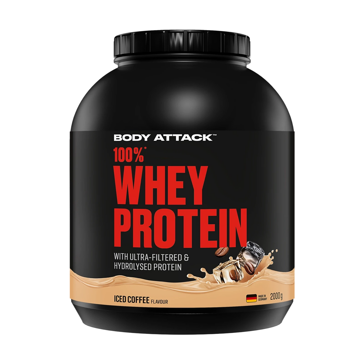 Body Attack 100 % Whey Protein – Iced Coffee