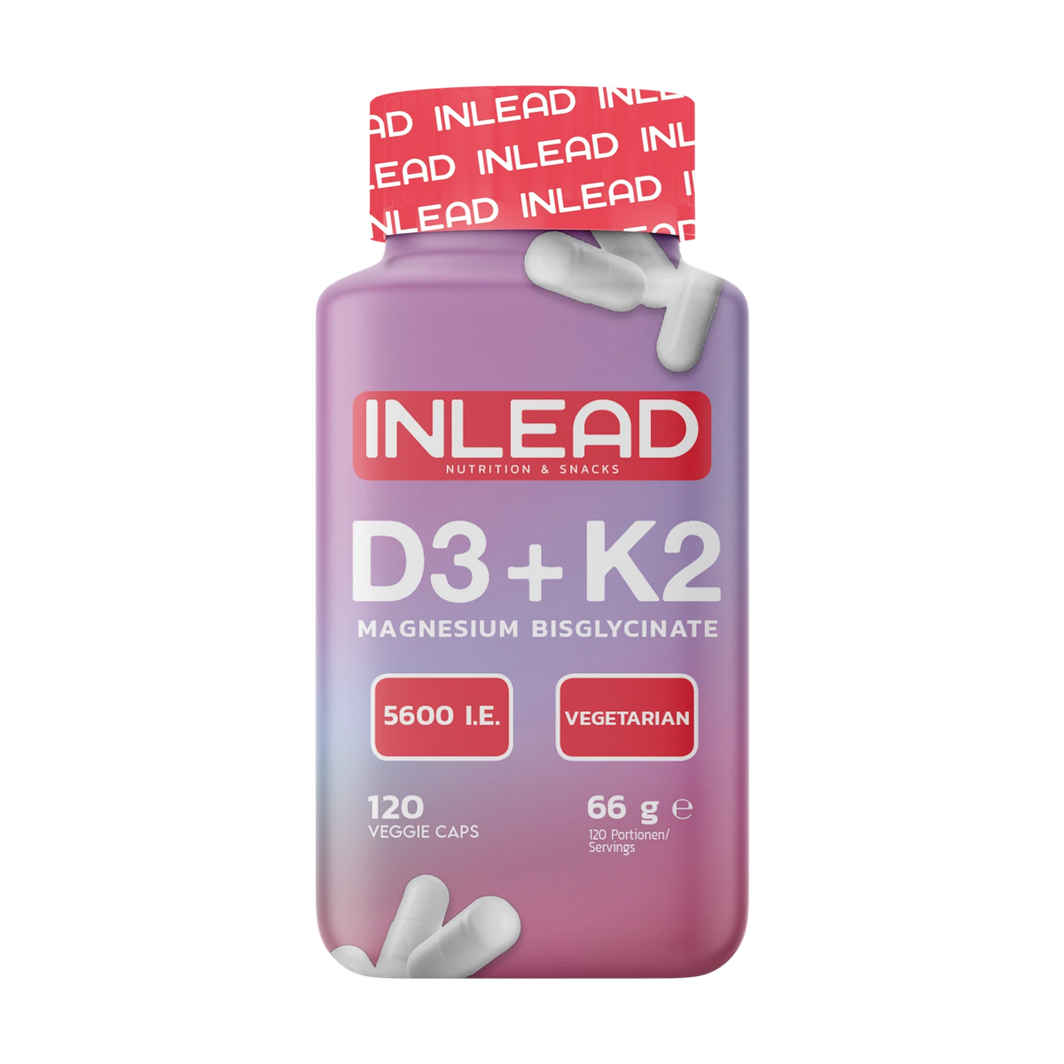 Inlead Vitamin D3 + K2 + Magnesium