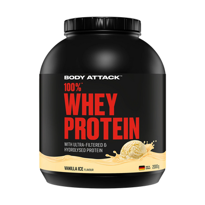 Body Attack 100 % Whey Protein – Vanilla Ice