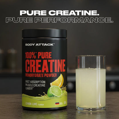 Body Attack 100% Pure Creatine Monohydrate mit Geschmack