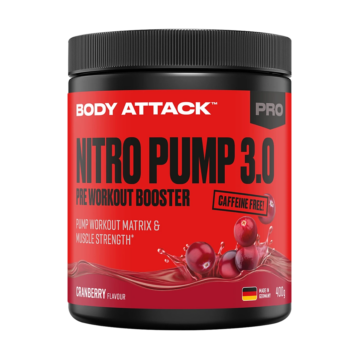 Body Attack Nitro Pump 3.0 – Cranberry