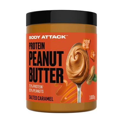 Body Attack Protein Peanut Butter – Salted Caramel