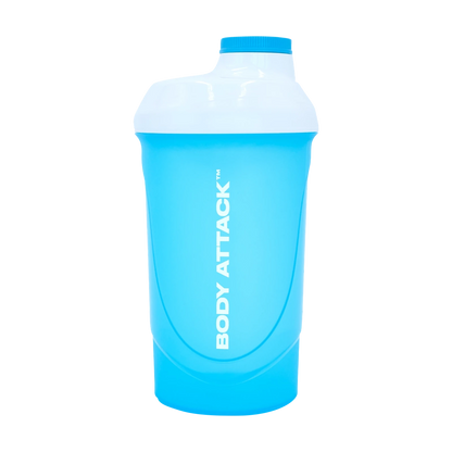 Body Attack Protein Shaker – Blue White