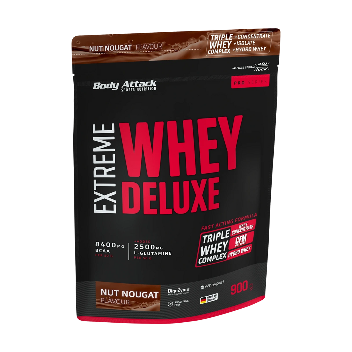 Body Attack Extreme Whey Deluxe – Nut Nougat