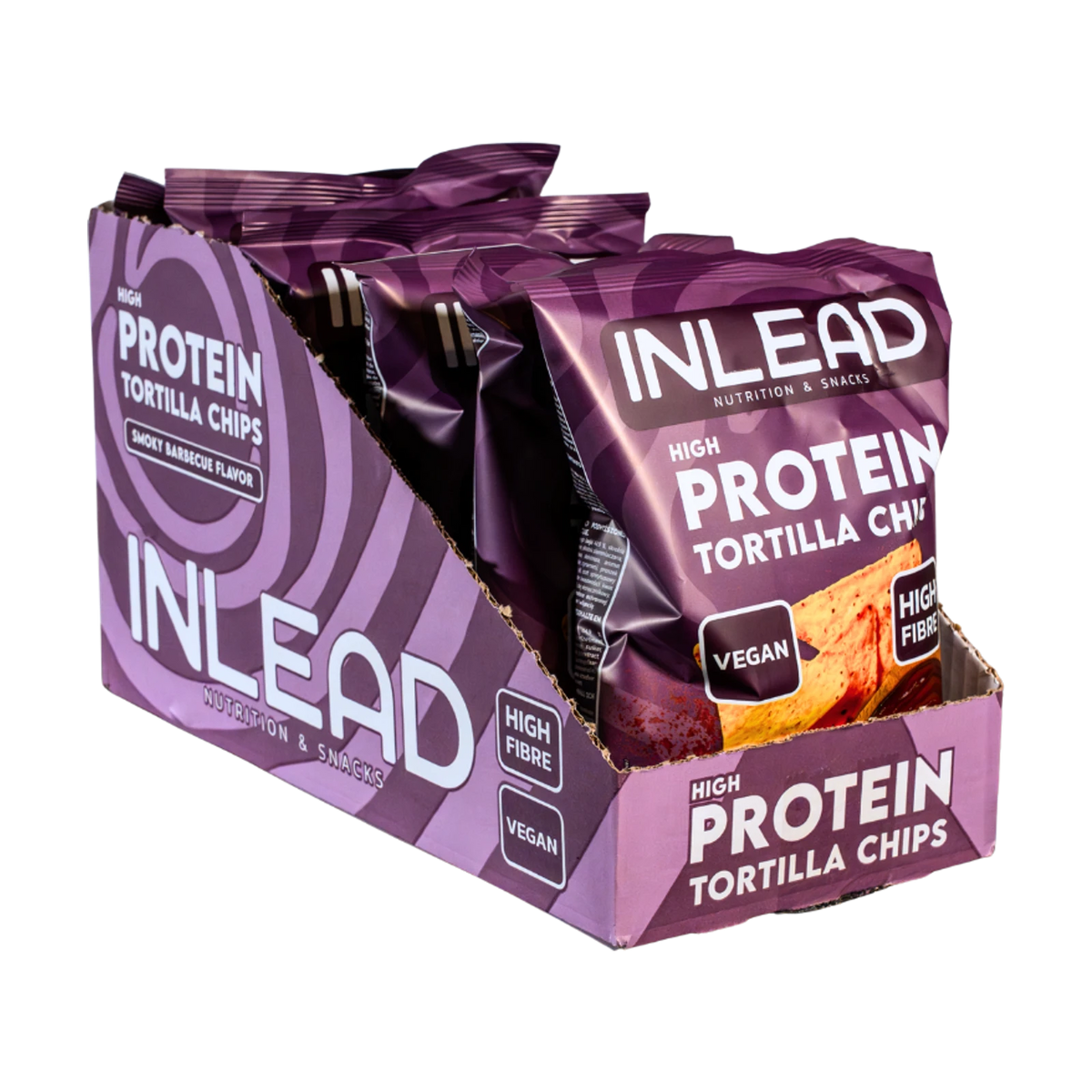 Inlead High Protein Tortilla Chips – Smoky Barbecue