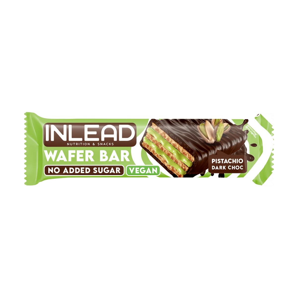Inlead Wafer Bar – Pistachio Dark Choc