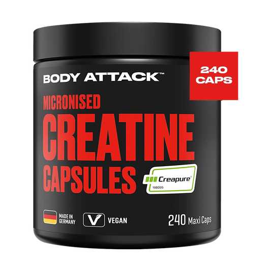 Body Attack Micronised Creatine Caps (Creapure®)