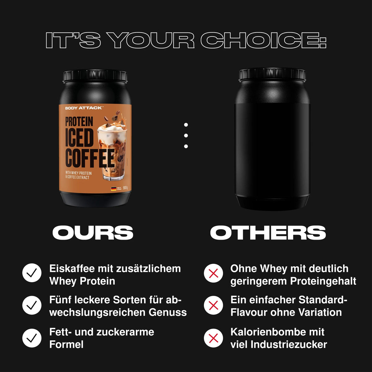 Body Attack Protein Iced Coffee