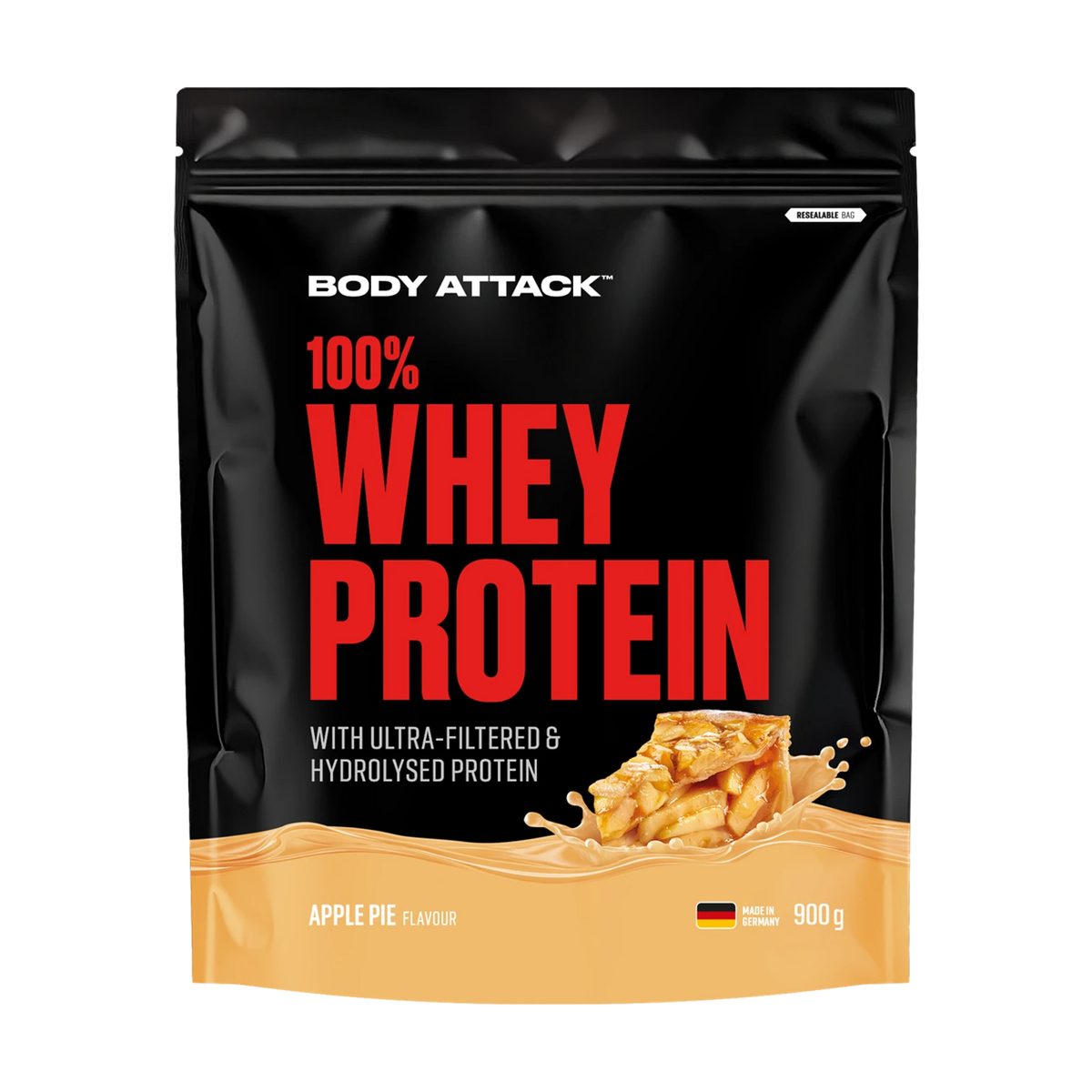 Body Attack 100 % Whey Protein – Apple Pie