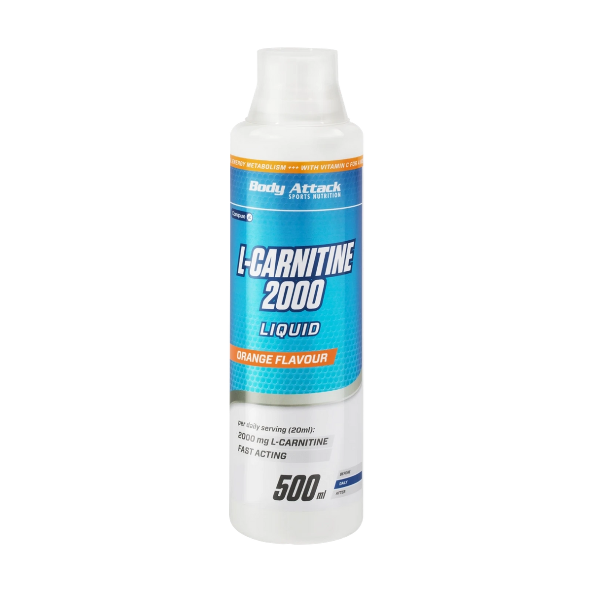 Body Attack L-Carnitine Liquid 2000 – Orange