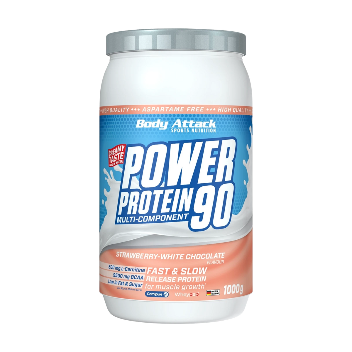 Body Attack Power Protein 90 – Strawberry White Chocolate