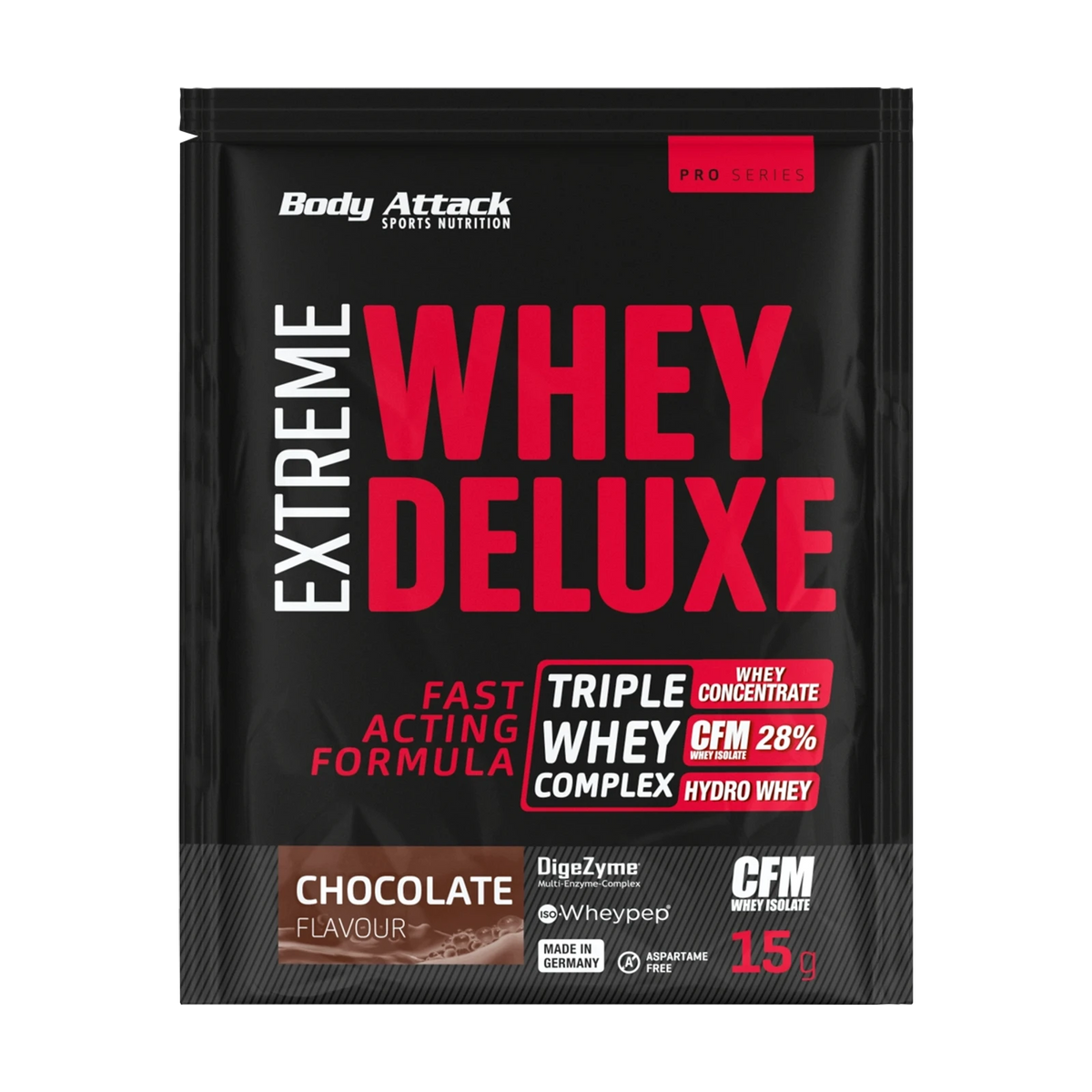 Body Attack Extreme Whey Deluxe Probe – Chocolate