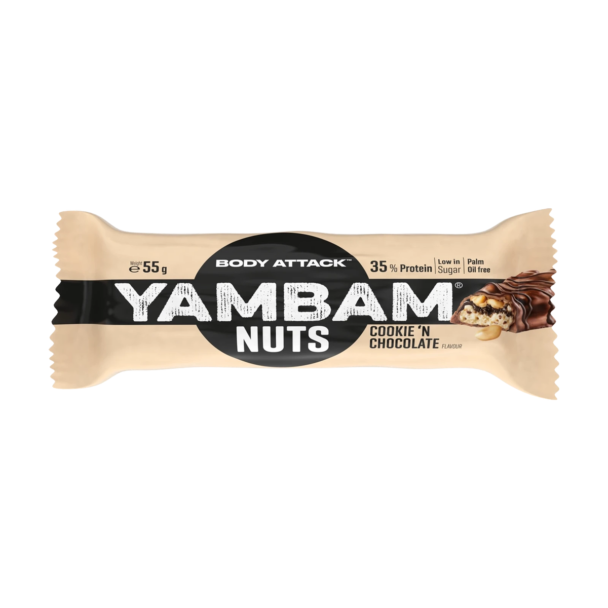 Body Attack Yambam Crunch – Cookie n Chocolate Nuts