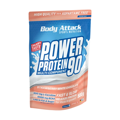 Body Attack Power Protein 90 – Strawberry White Chocolate