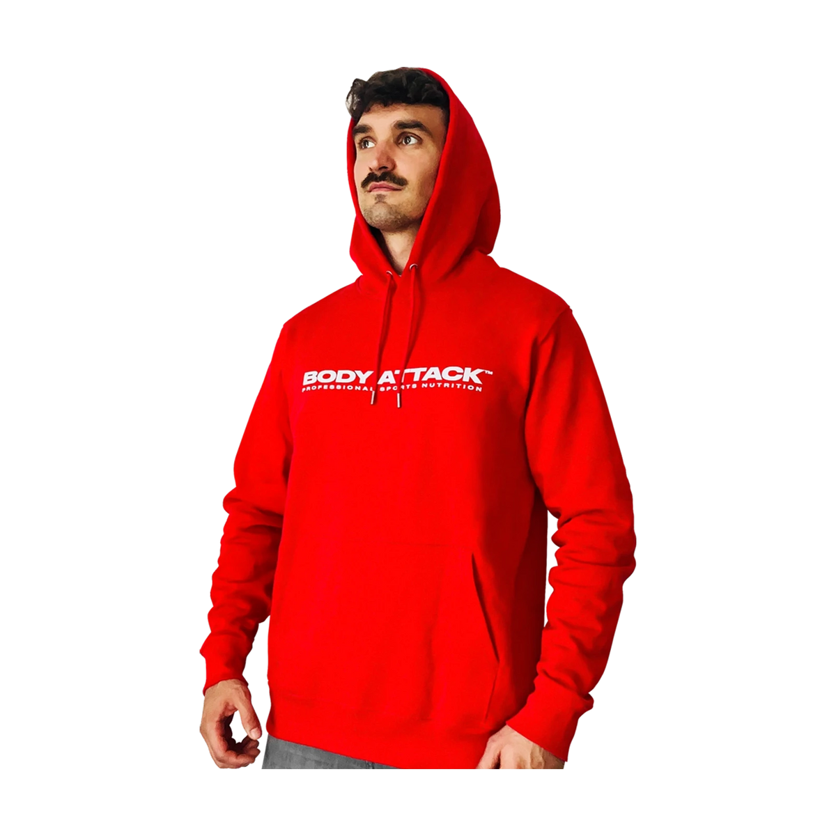 Body Attack Hoodie – Rot