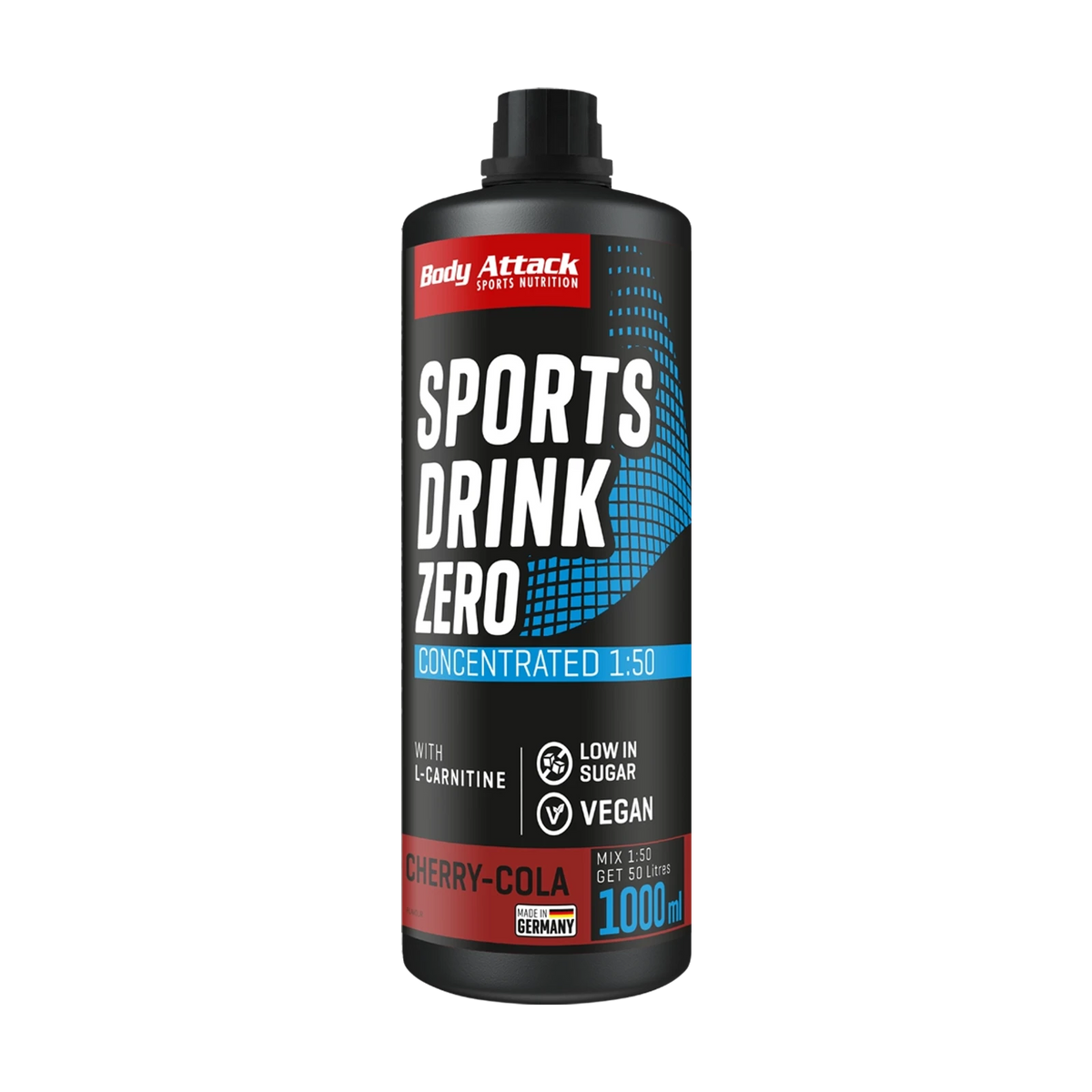Body Attack Sports Drink Zero – Coke Cherry