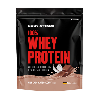 Body Attack 100 % Whey Protein – Milk Chocolate Coconut
