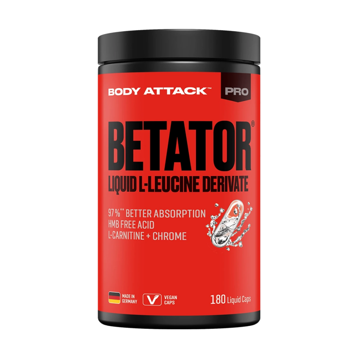 Body Attack Betator® Liquid L-Leucine Derivate