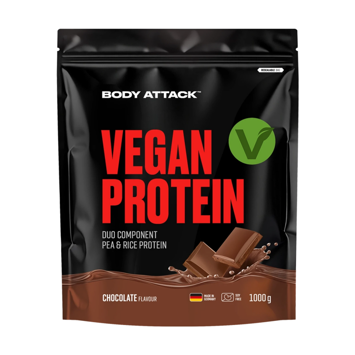 Body Attack Vegan Protein – Chocolate