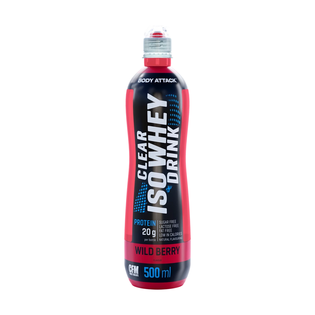 Body Attack Clear Iso Whey Drink – Wildberry