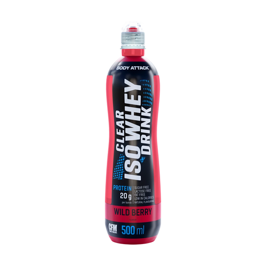Body Attack Clear Iso Whey Drink – Wildberry