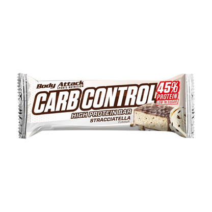 Body Attack Carb Control Proteinriegel – Stracciatella
