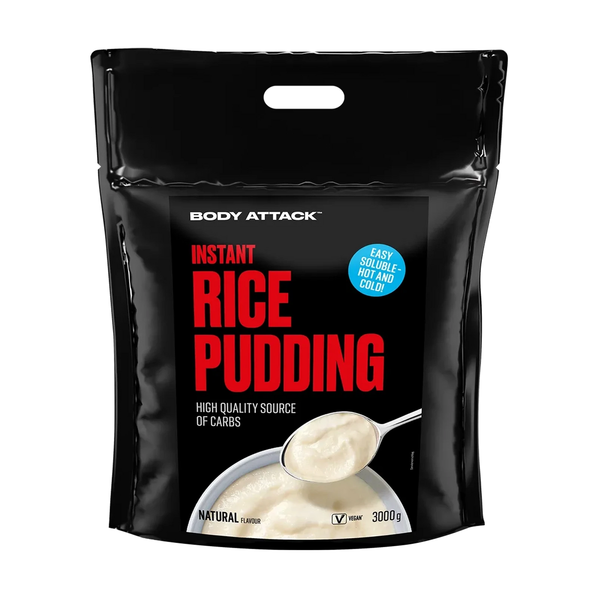 Body Attack Instant Rice Pudding – Natural