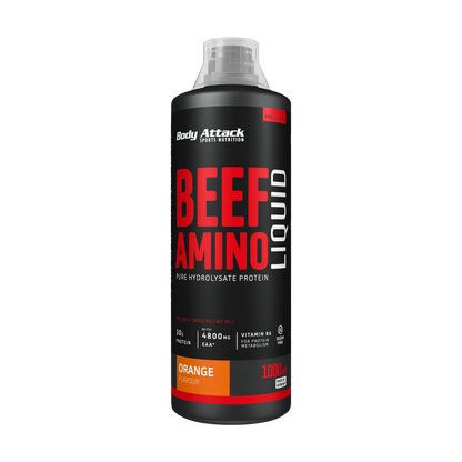 Body Attack Beef Amino Liquid – Orange